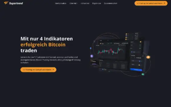 Vorschau einer Coaching-Website